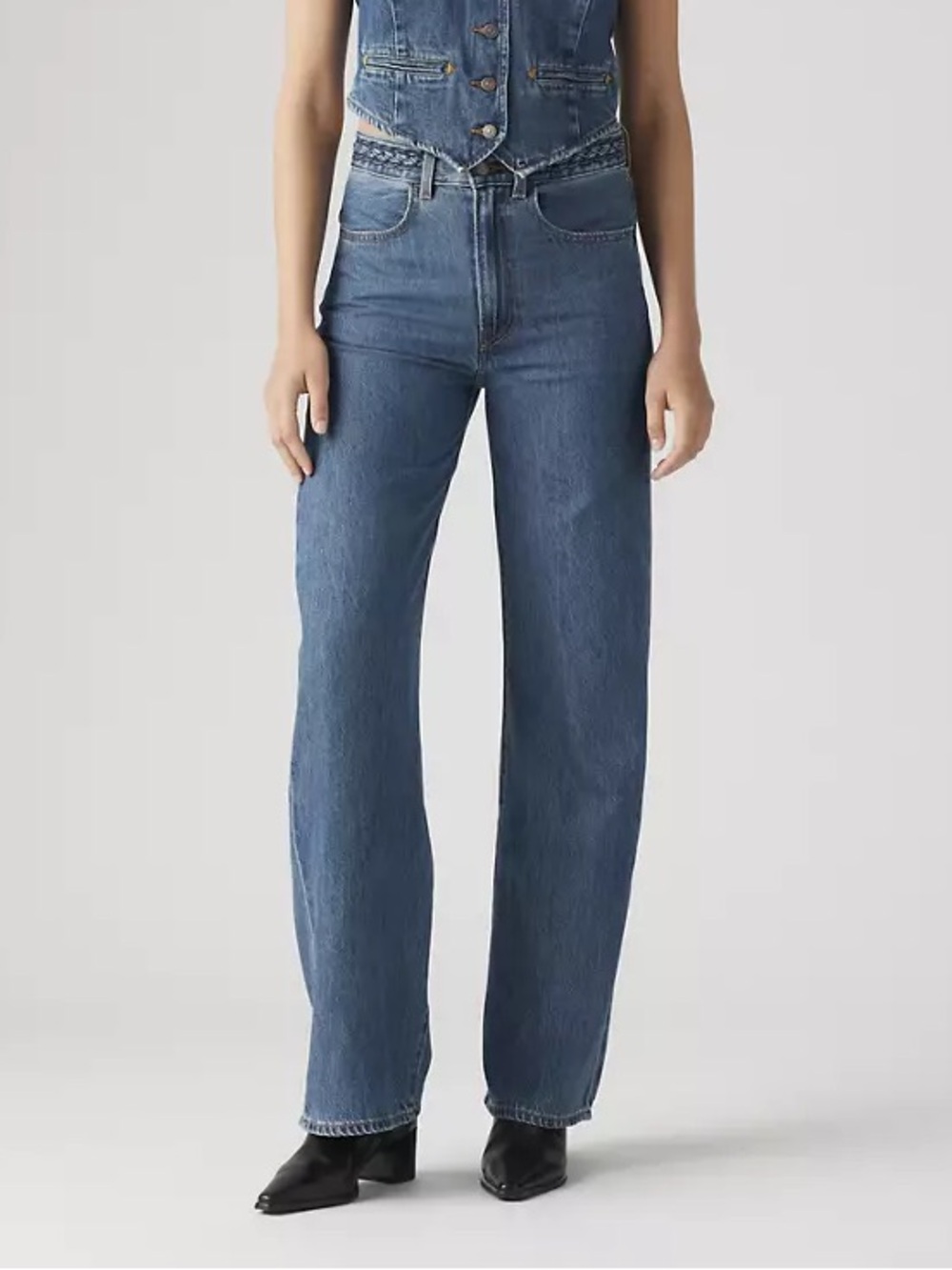 Levi’s Ribcage Wide Leg Braided Women's Jeans